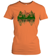 Load image into Gallery viewer, And Into The Forest I Go To Lose My Mind And Find My Soul Women Cotton T-Shirt