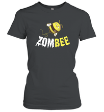 Load image into Gallery viewer, Zombee Zombie Bee Halloween Hoodie Funny Beekeper Women Cotton T-Shirt
