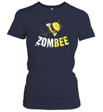 Load image into Gallery viewer, Zombee Zombie Bee Halloween Hoodie Funny Beekeper Women Cotton T-Shirt