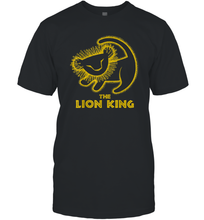 Load image into Gallery viewer, Disney Lion King Simba Cave Painting Men Cotton T-Shirt