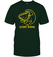 Load image into Gallery viewer, Disney Lion King Simba Cave Painting Men Cotton T-Shirt