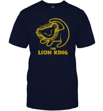 Load image into Gallery viewer, Disney Lion King Simba Cave Painting Men Cotton T-Shirt