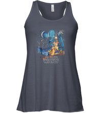 Load image into Gallery viewer, Star Wars A New Hope Faded Vintage Poster Graphic Women Racerback Tank