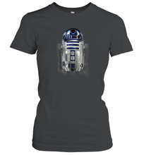 Load image into Gallery viewer, Star Wars R2 D2 Hi Res Photo Pose Graphic Women Cotton T-Shirt