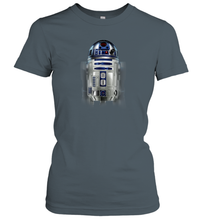 Load image into Gallery viewer, Star Wars R2 D2 Hi Res Photo Pose Graphic Women Cotton T-Shirt
