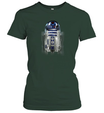 Load image into Gallery viewer, Star Wars R2 D2 Hi Res Photo Pose Graphic Women Cotton T-Shirt