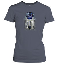 Load image into Gallery viewer, Star Wars R2 D2 Hi Res Photo Pose Graphic Women Cotton T-Shirt