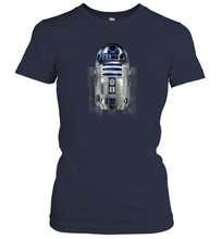 Load image into Gallery viewer, Star Wars R2 D2 Hi Res Photo Pose Graphic Women Cotton T-Shirt