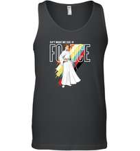 Load image into Gallery viewer, Star Wars Princess Leia Don't Make Me Use The Force Men Cotton Tank Top