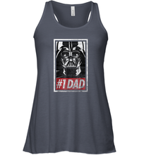 Load image into Gallery viewer, Star Wars Darth Vader #1 Dad Propaganda Graphic Women Racerback Tank