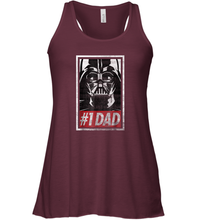 Load image into Gallery viewer, Star Wars Darth Vader #1 Dad Propaganda Graphic Women Racerback Tank