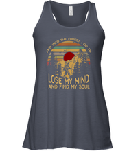 Load image into Gallery viewer, And Into The Forest I Go To Lose My Mind Women Racerback Tank