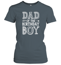 Load image into Gallery viewer, Dad of the Birthday Boy T shirt Father Dads Daddy Men Gift Women Cotton T-Shirt