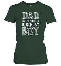Load image into Gallery viewer, Dad of the Birthday Boy T shirt Father Dads Daddy Men Gift Women Cotton T-Shirt