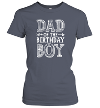 Load image into Gallery viewer, Dad of the Birthday Boy T shirt Father Dads Daddy Men Gift Women Cotton T-Shirt