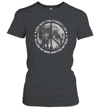 Load image into Gallery viewer, Into The Forest I Go To Lose My Mind Find Soul Hippie Women Cotton T-Shirt