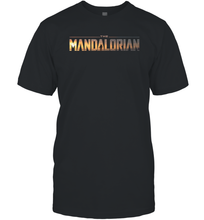 Load image into Gallery viewer, Star Wars The Mandalorian Series Logo Men Cotton T-Shirt