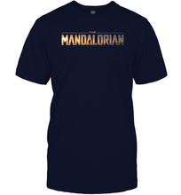 Load image into Gallery viewer, Star Wars The Mandalorian Series Logo Men Cotton T-Shirt