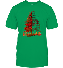 Load image into Gallery viewer, Into The Forest I Go, To Lose My Mind And Find My Soul Men Cotton T-Shirt