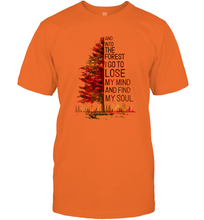 Load image into Gallery viewer, Into The Forest I Go, To Lose My Mind And Find My Soul Men Cotton T-Shirt