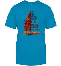 Load image into Gallery viewer, Into The Forest I Go, To Lose My Mind And Find My Soul Men Cotton T-Shirt
