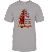 Load image into Gallery viewer, Into The Forest I Go, To Lose My Mind And Find My Soul Men Cotton T-Shirt