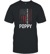 Load image into Gallery viewer, Poppy The Man The Myth The Legend T Shirt Grandpa Men Cotton T-Shirt