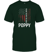 Load image into Gallery viewer, Poppy The Man The Myth The Legend T Shirt Grandpa Men Cotton T-Shirt