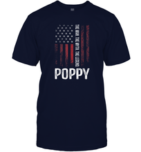 Load image into Gallery viewer, Poppy The Man The Myth The Legend T Shirt Grandpa Men Cotton T-Shirt