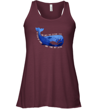 Load image into Gallery viewer, And Into The Ocean I Go To Lose My Mind And Find My Soul Gifts Women Racerback Tank