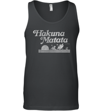 Load image into Gallery viewer, Disney Lion King Hakuna Matata Silhouette Men Cotton Tank Top