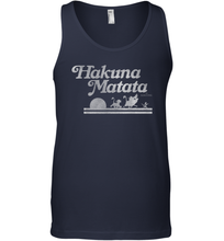 Load image into Gallery viewer, Disney Lion King Hakuna Matata Silhouette Men Cotton Tank Top
