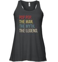 Load image into Gallery viewer, Pop Pop The Man The Myth The Legend Women Racerback Tank