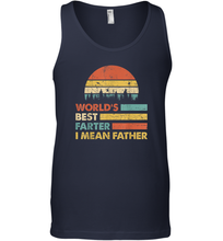 Load image into Gallery viewer, World's Best Farter, I Mean Father T Shirt Funny Dad Vintage Gift Men Cotton Tank Top