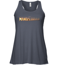 Load image into Gallery viewer, Star Wars The Mandalorian Series Logo Women Racerback Tank