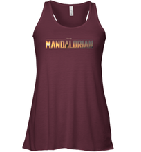 Load image into Gallery viewer, Star Wars The Mandalorian Series Logo Women Racerback Tank