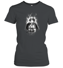 Load image into Gallery viewer, Star Wars Darth Vader Smoke Graphic Women Cotton T-Shirt