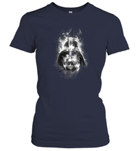 Load image into Gallery viewer, Star Wars Darth Vader Smoke Graphic Women Cotton T-Shirt