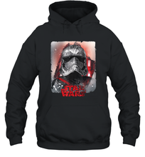 Load image into Gallery viewer, Star Wars Last Jedi Captain Phasma Distress Graphic Unisex Hooded Sweatshirt