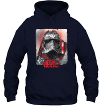 Load image into Gallery viewer, Star Wars Last Jedi Captain Phasma Distress Graphic Unisex Hooded Sweatshirt