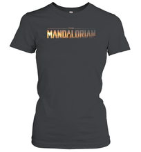 Load image into Gallery viewer, Star Wars The Mandalorian Series Logo Women Cotton T-Shirt