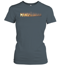 Load image into Gallery viewer, Star Wars The Mandalorian Series Logo Women Cotton T-Shirt