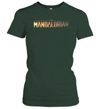 Load image into Gallery viewer, Star Wars The Mandalorian Series Logo Women Cotton T-Shirt