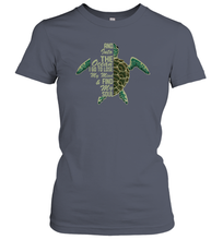 Load image into Gallery viewer, And Into The Ocean I Go To Lose My Mind And Find My Soul Tee Women Cotton T-Shirt