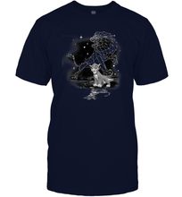Load image into Gallery viewer, Disney Lion King Young Simba Star Gazing Premium Men Cotton T-Shirt