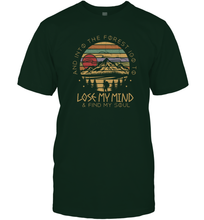 Load image into Gallery viewer, Into The Forest I Go To Lose My Mind Find My Soul Shirt Men Cotton T-Shirt