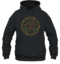 Load image into Gallery viewer, Hiking Camping And Into The Forest I Go Lose My Mind Unisex Hooded Sweatshirt