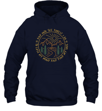 Load image into Gallery viewer, Hiking Camping And Into The Forest I Go Lose My Mind Unisex Hooded Sweatshirt