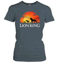 Load image into Gallery viewer, Disney Lion King Sunset Women Cotton T-Shirt