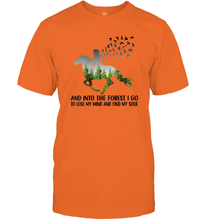 Load image into Gallery viewer, Womens And Into The Forest I go to Lose My mind and find my Soul Men Cotton T-Shirt